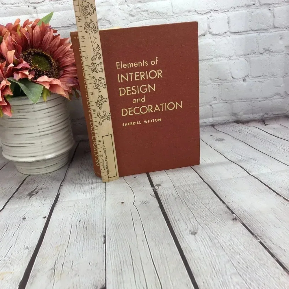 vintage elerments of interior design and decoration 1970